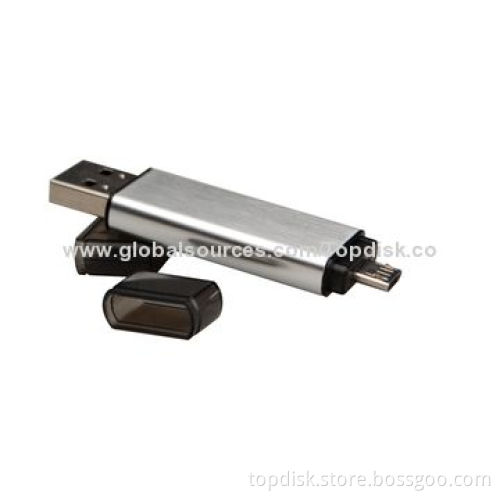 Plastic Casing smartphone OTG USB Flash Drive, Supports Multiple Operating Systems up to 64GBNew